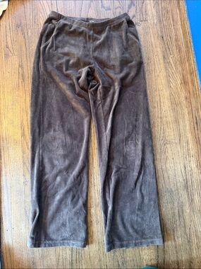 L.L. Bean Women's Brown Corduroy Relaxed Pants